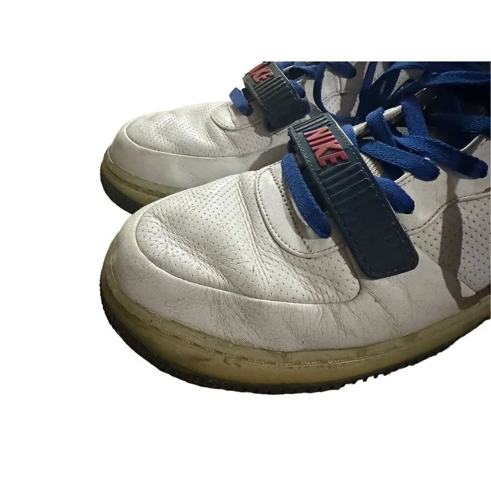 Nike Air Force 1 Mid Supreme Max Air‎ CB 2007 RARE Vintage sz 13 white red blue